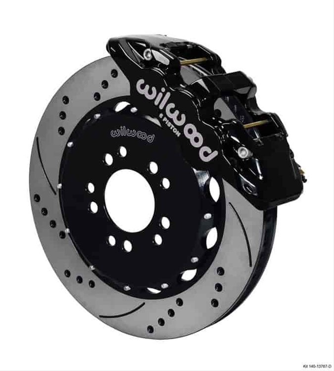 AERO6 Big Brake Front Brake Kit for Detroit Speed Suspension