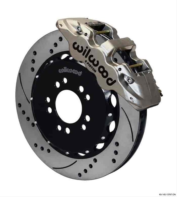 AERO6 Big Brake Front Brake Kit for Detroit Speed Suspension