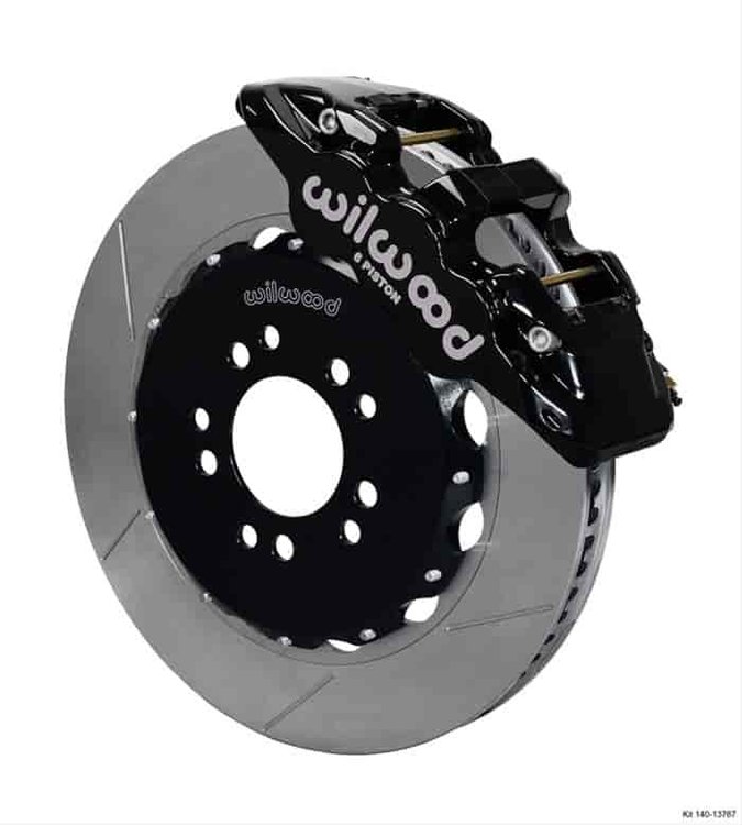 AERO6 Big Brake Front Brake Kit for Detroit Speed Suspension