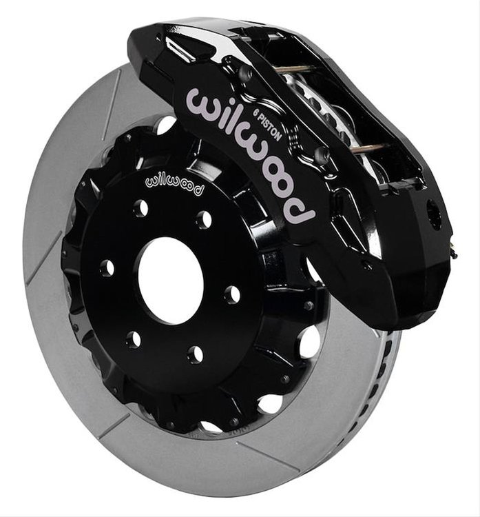 TX6R Truck Front Brake Kit for 2001-2016 Chevy/GMC/Cadillac Trucks and SUVs with Red Finish Calipers