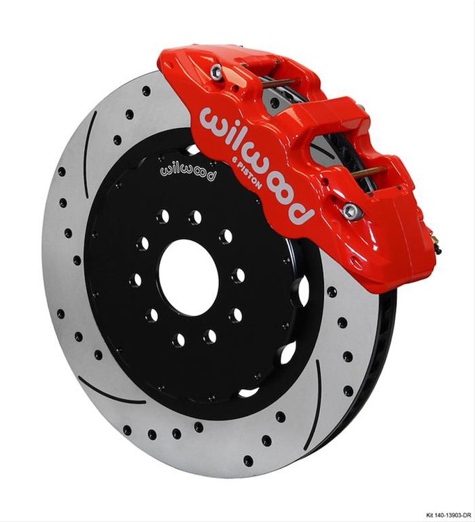 AERO6 Big Brake Front Brake Kit 1997-2013 Chevy/Cadillac Corvette/XLR