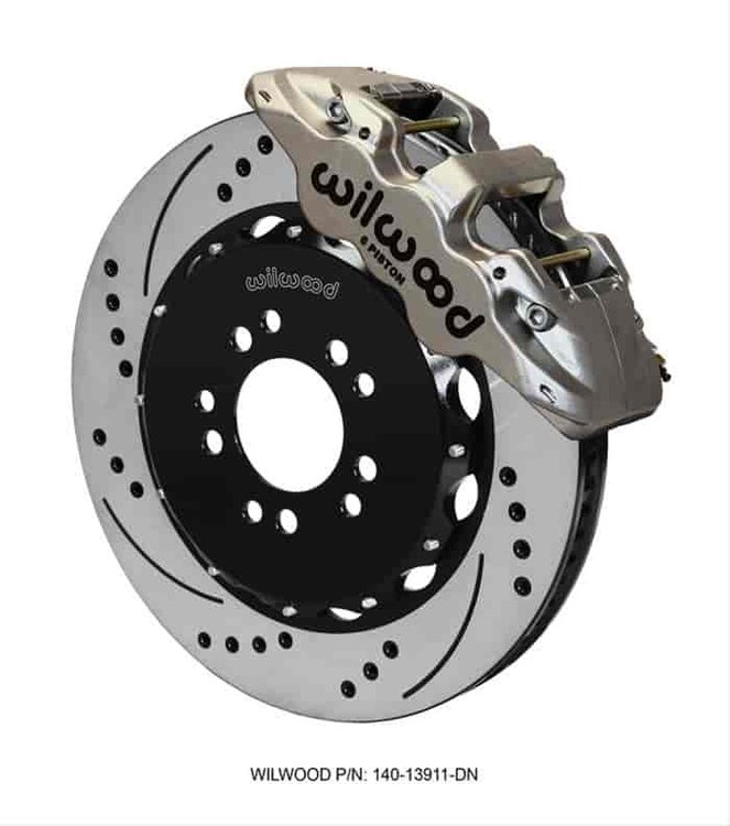 AERO6 Big Brake Front Brake Kit 2014-2016 Chevy Corvette