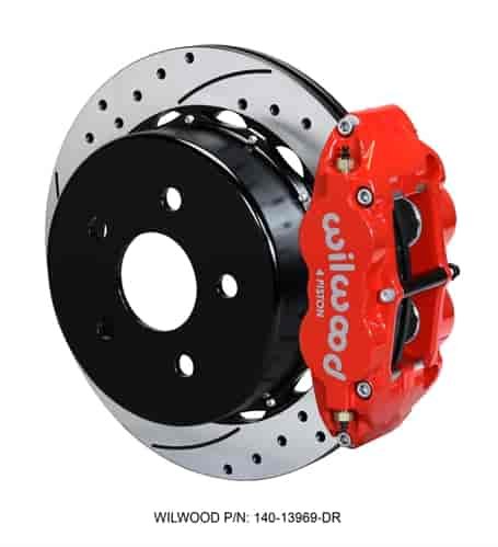 Forged Narrow Superlite 4R Big Brake Rear Brake Kit For OE Parking Brake