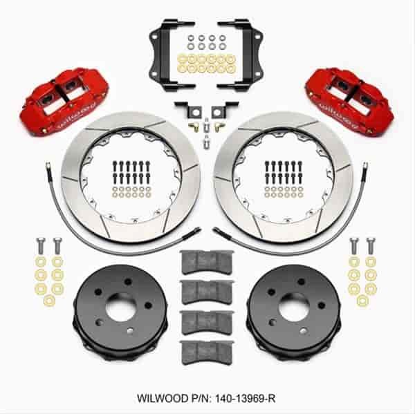 Forged Narrow Superlite 4R Big Brake Rear Brake Kit For OE Parking Brake