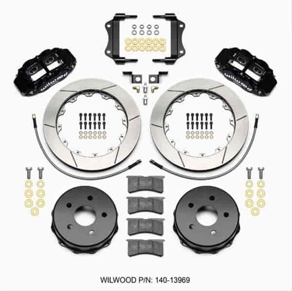 Forged Narrow Superlite 4R Big Brake Rear Brake Kit For OE Parking Brake