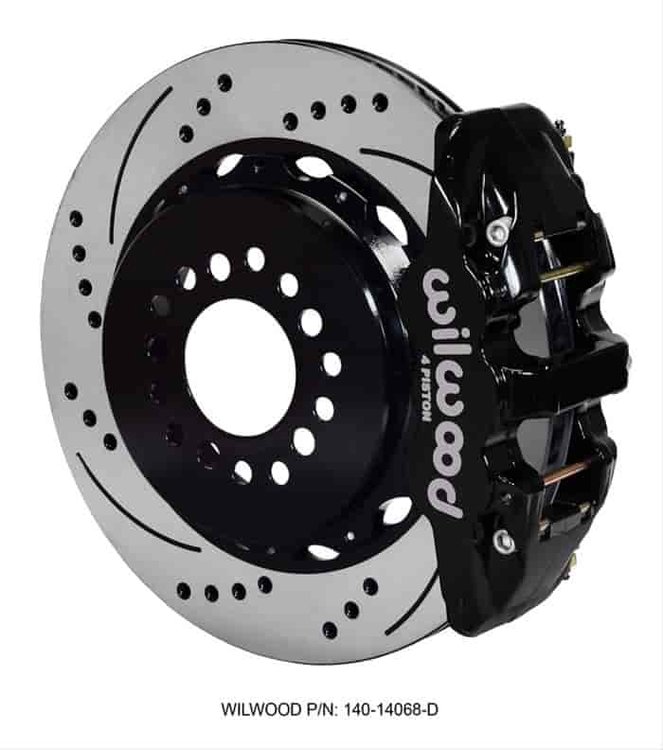 AERO4 Big Brake Rear Brake Kit for OE Parking Brake 2012-2015 Dodge/Chrysler Vehicles