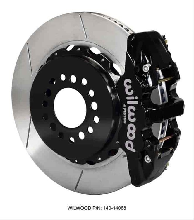 AERO4 Big Brake Rear Brake Kit for OE Parking Brake 2012-2015 Dodge/Chrysler Vehicles