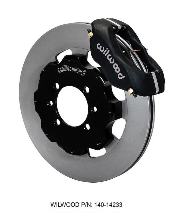 Forged Dynalite Big Brake Front Hat Kit 2016-2017 Mazda Miata/Fiat 124 Spider