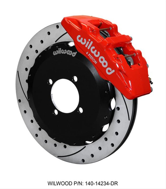 DynaPro 6 Big Brake Front Hat Kit 2016-2017 Mazda Miata/Fiat 124 Spider