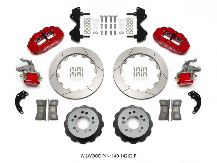Forged Narrow Superlite 4R Big Brake Rear Brake Kit MC4 Rear Parking Brake