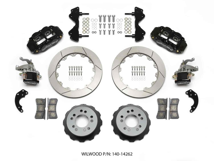 Forged Narrow Superlite 4R Big Brake Rear Brake Kit MC4 Rear Parking Brake