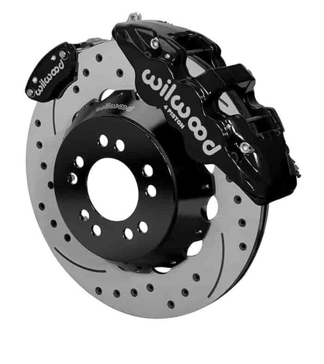 AERO4 Big Brake Rear Brake Kit w/ MC4 Parking Brake Currie Pro-Tour Unit Bearing Flange