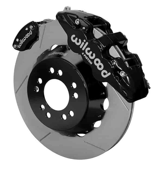 AERO4 Big Brake Rear Brake Kit w/ MC4 Parking Brake Currie Pro-Tour Unit Bearing Flange