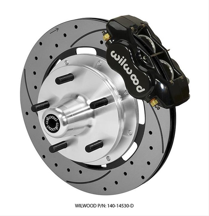 Forged Dynalite Front Brake Kit 1974-1978 Ford Mustang II (5 x 5.00'' Hub)