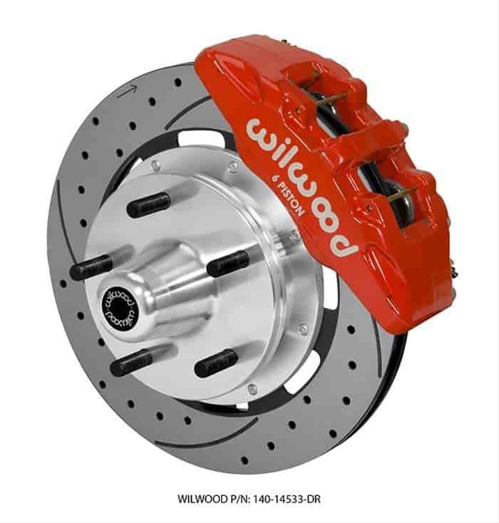 DynaPro 6 Big Brake Front Hub Kit Wilwood ProSpindle