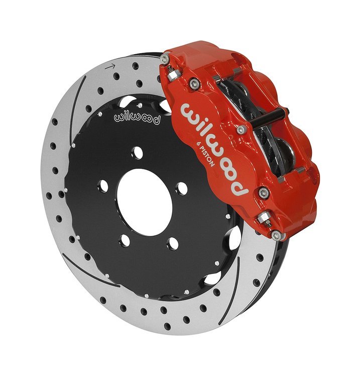 140-14680-DR Forged Narrow Superlite 6R Big Brake Front Brake Kit (Hat)