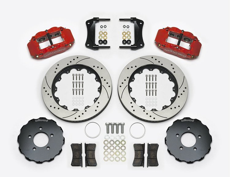 140-14681-DR Forged Narrow Superlite 6R Big Brake Front Brake Kit (Hat)