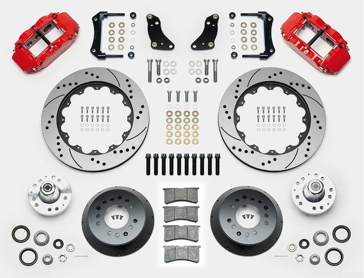 140-14838-DR Forged Narrow Superlite 6R Big Brake Front Brake Kit (Hub)