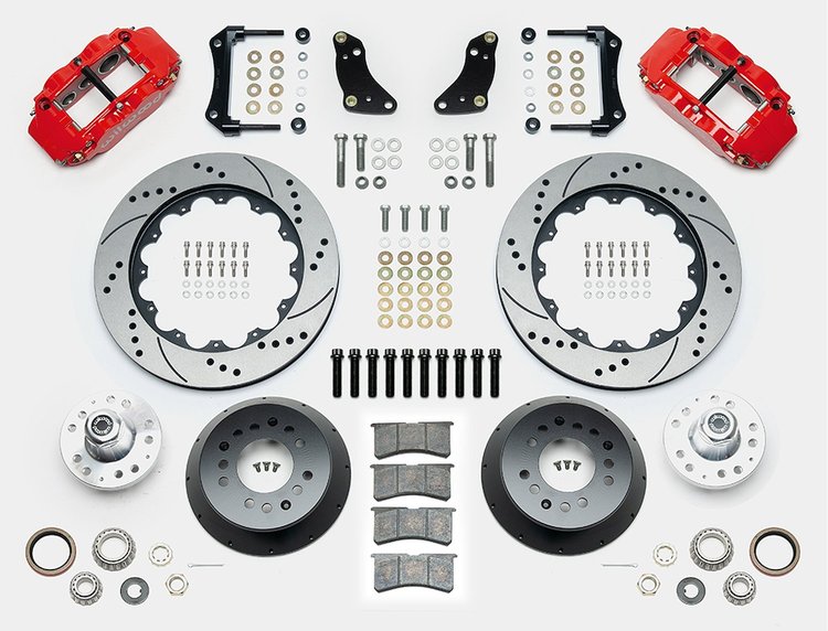 140-14841-DR Forged Narrow Superlite 6R Big Brake Front Brake Kit (Hub)