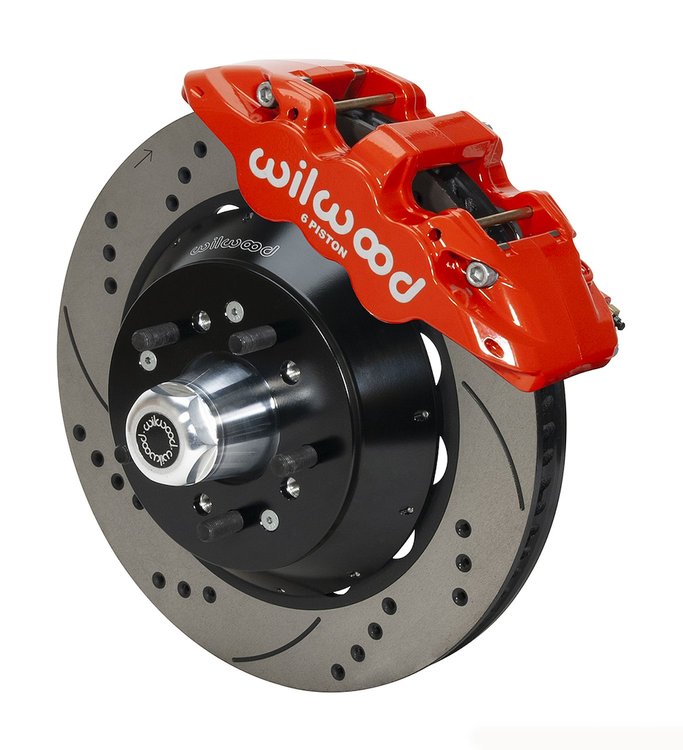 AERO6 Big Brake Front Brake Kit Fits 1968-1972 Ford F-100 Trucks (4 x 2)