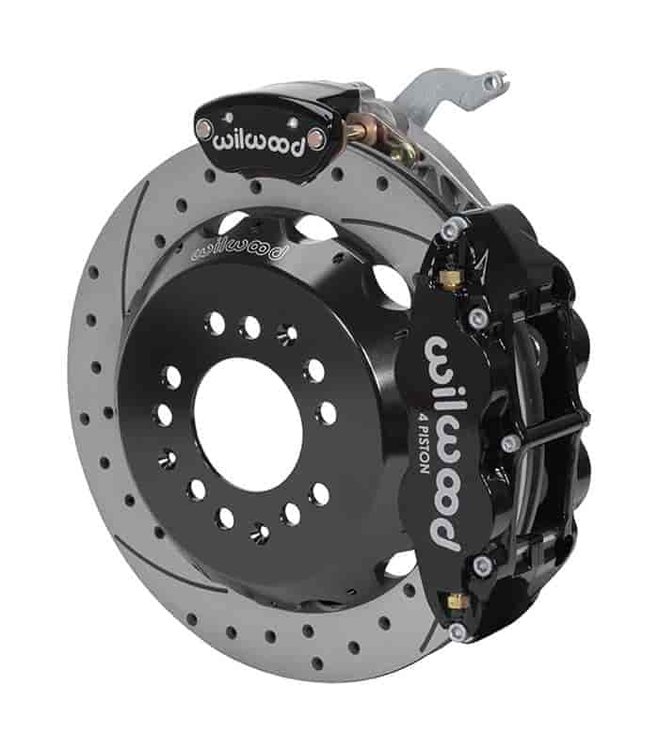 Forged Narrow Superlite 4R Big Brake Rear MC4 Parking Brake Kit for 1988-1996 Chevy Corvette