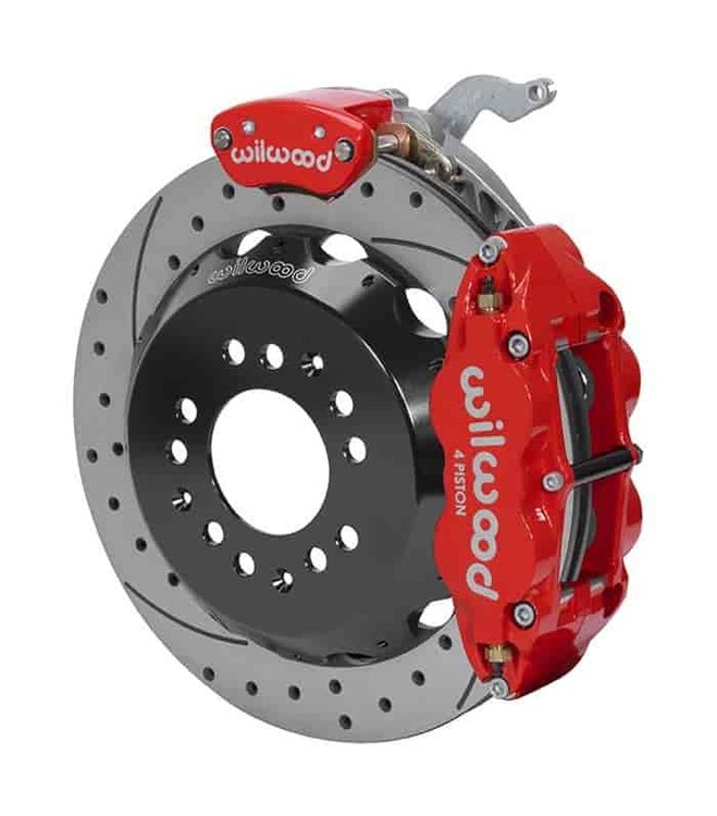 Forged Narrow Superlite 4R Big Brake Rear MC4 Parking Brake Kit for 1988-1996 Chevy Corvette