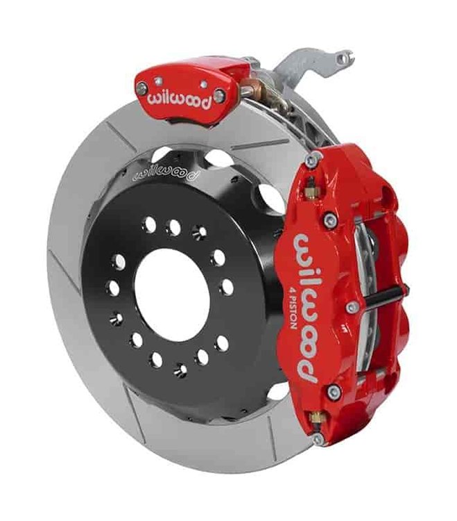 Forged Narrow Superlite 4R Big Brake Rear MC4 Parking Brake Kit for 1988-1996 Chevy Corvette