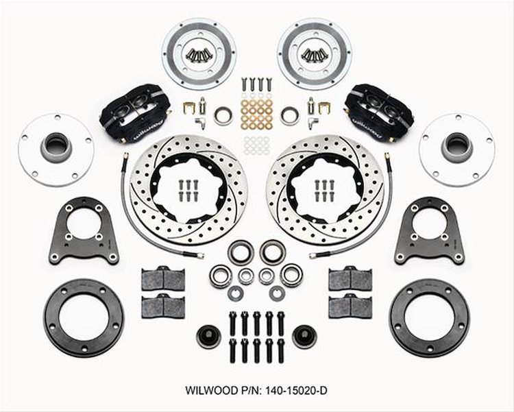 Forged Dynalite Pro Series Front Hub Kit 1950-1955 MG Vehicles