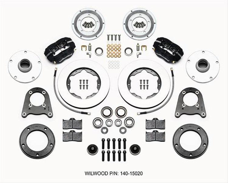 Forged Dynalite Pro Series Front Hub Kit 1950-1955 MG Vehicles