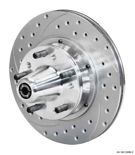 Hub and Rotor Kit 1934-1948 Early Ford Drum Spindle