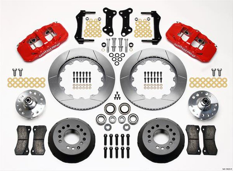 AERO6 Big Brake Front Brake Kit 1963-1979 GM Vehicles