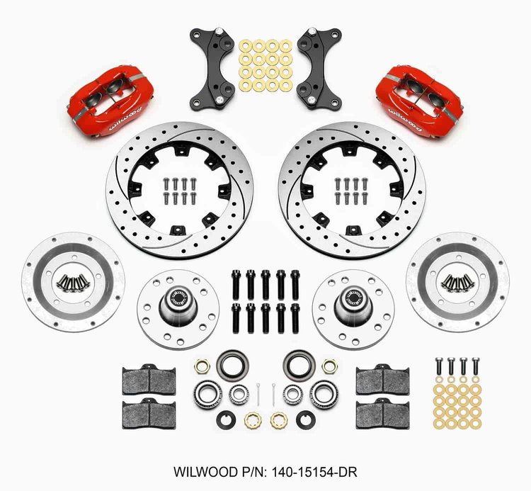 FDL Front Kit 12.19 Drilled-Red