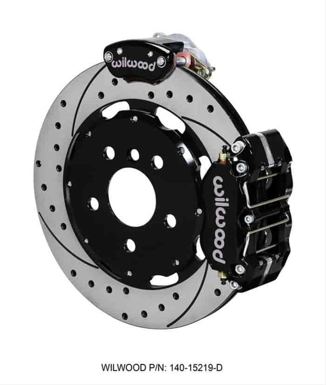Dynapro Rear Brake Kit with MC4 Parking Brake Rear End Axle: 2014-2015 Mini Cooper