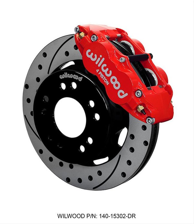 Forged Narrow Superlite 4R Big Brake Front Brake Kit 1963-1987 GM Vehicles