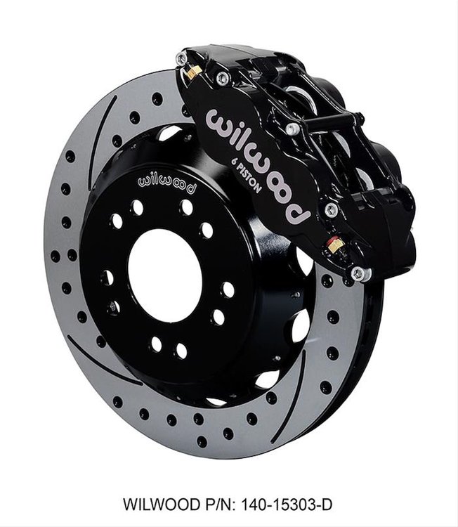 Forged Narrow Superlite 6R Big Brake Kit 1963-1987 Chevy C10 w/ Wilwood ProSpindle