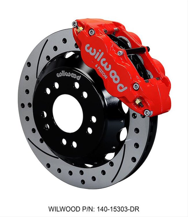 Forged Narrow Superlite 6R Big Brake Kit 1963-1987 Chevy C10 w/ Wilwood ProSpindle