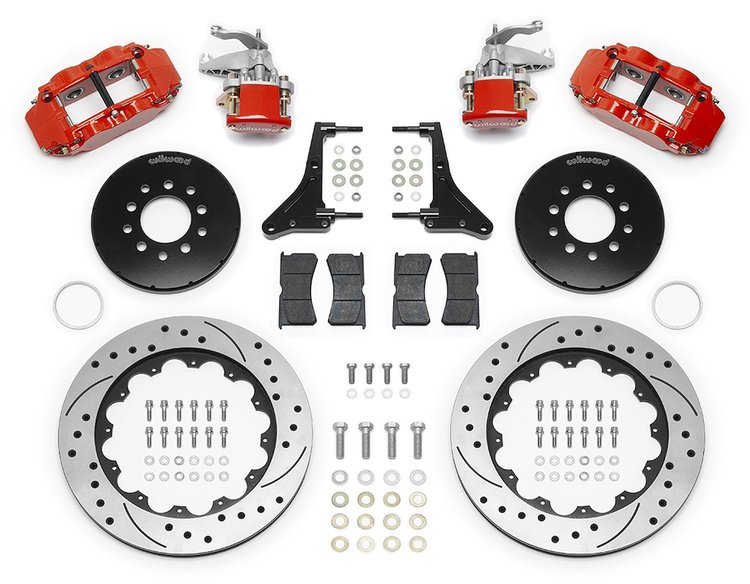 140-15348-DR Forged Narrow Superlite 4R-MC4 Big Brake Rear Parking Brake Kit