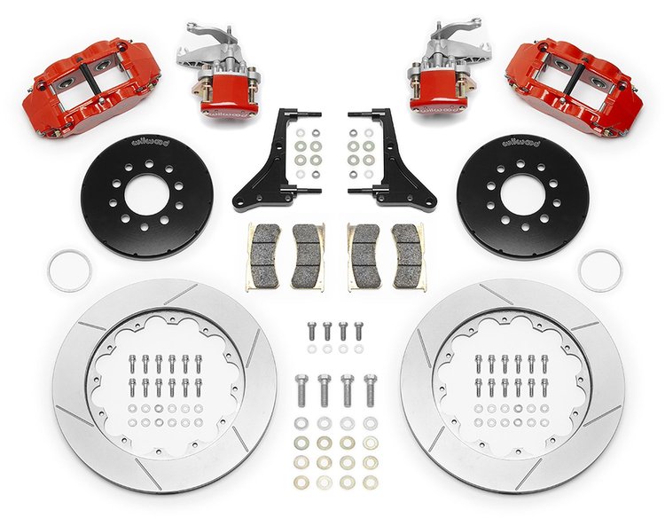 140-15348-R Forged Narrow Superlite 4R-MC4 Big Brake Rear Parking Brake Kit