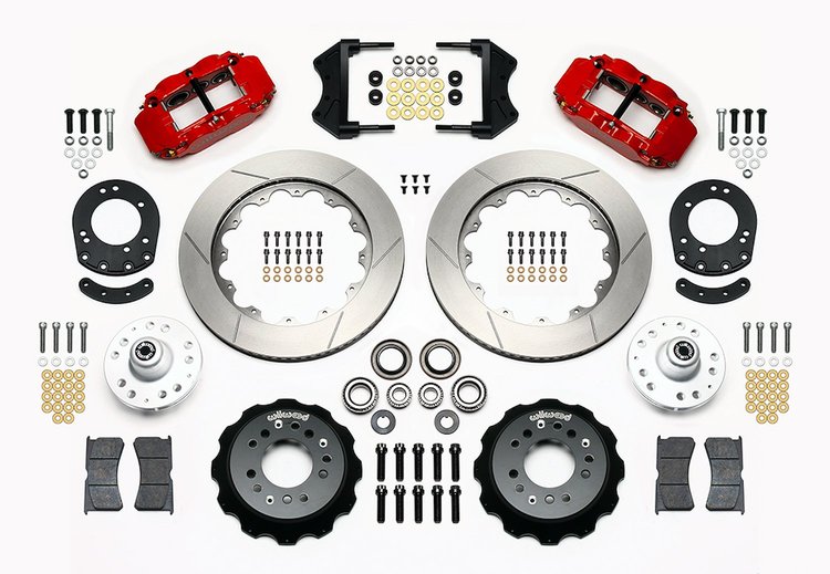 140-15407-R Forged Narrow Superlite 6R Dust-Seal Big Brake Front Brake Kit (Hub)