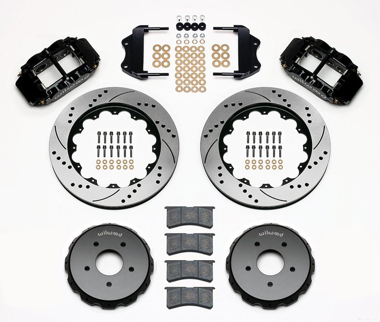 140-15408-D Forged Narrow Superlite 6R Dust-Seal Big Brake Front Brake Kit (Hat)