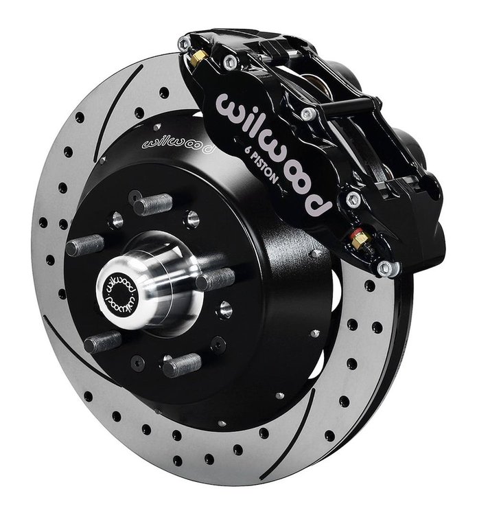 Forged Narrow Superlite 6R Big Brake Front Brake Kit Fits Select Buick, Chevrolet, GMC, Heidts, Oldsmobile, Pontiac, Ridetech