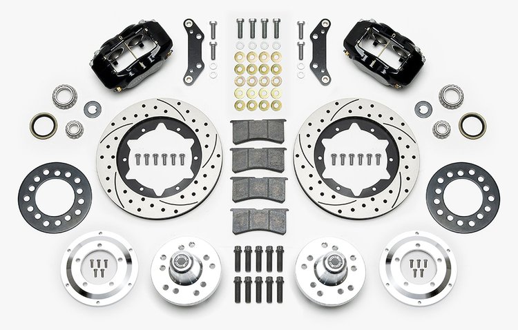 140-15459-D Forged Dynalite Pro Series Front Hub Kit Fits Select 1965-1972 Dodge, Plymouth Models