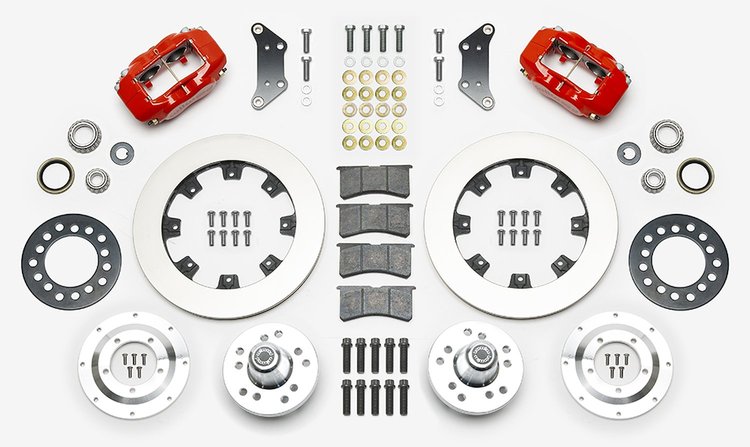 140-15461-R Forged Dynalite Big Brake Front Brake Kit (Hub)