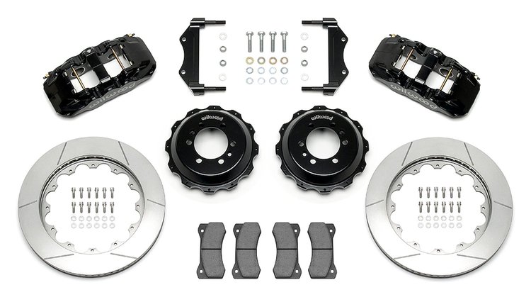 140-15498 AERO6 Big Brake Rear Brake Kit For OE Parking Brake