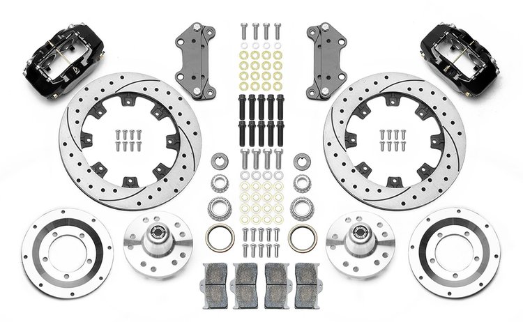 140-15548-D Forged Dynalite Big Brake Front Brake Kit (Hub)