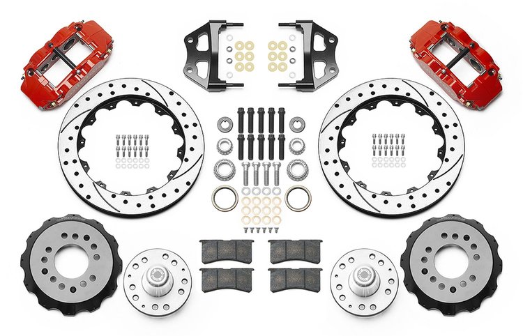140-15552-DR Forged Narrow Superlite 6R Big Brake Front Brake Kit (Hub)