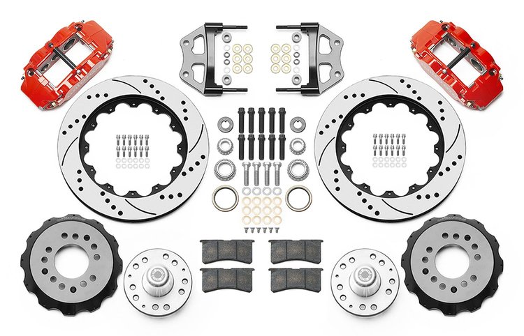 140-15554-DR Forged Narrow Superlite 6R Big Brake Front Brake Kit (Hub)
