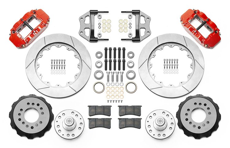 140-15554-R Forged Narrow Superlite 6R Big Brake Front Brake Kit (Hub)