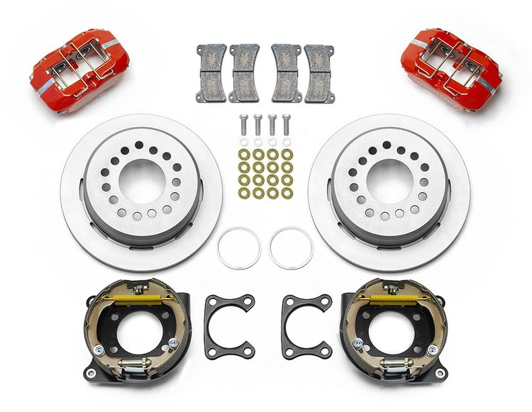 140-15601-R Forged Dynapro Low-Profile Dust Seal Rear Parking Brake Kit
