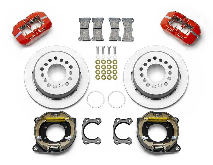 140-15602-R Forged Dynapro Low-Profile Dust Seal Rear Parking Brake Kit